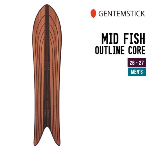 GENTEMSTICK ゲンテンスティック 26-27 MID FISH OC ミッドフィッシュ ア...