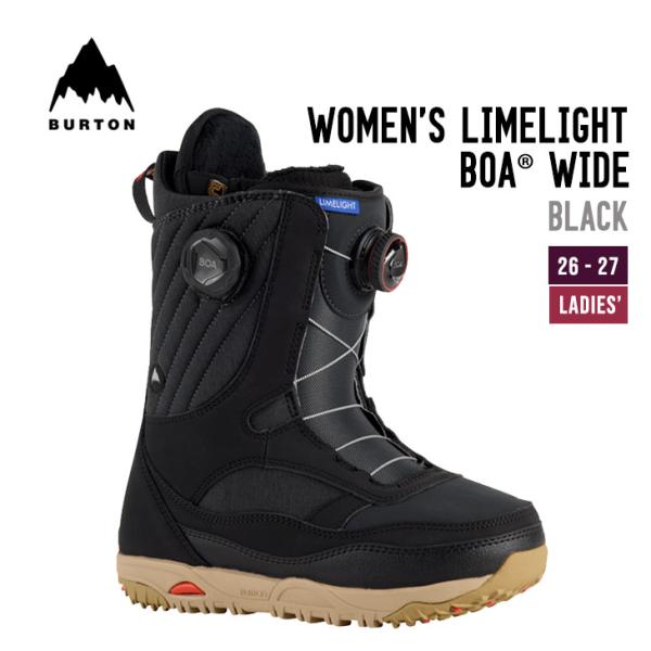 BURTON バートン 26−27  WOMEN'S LIMELIGHT BOA〓 WIDE ライム...