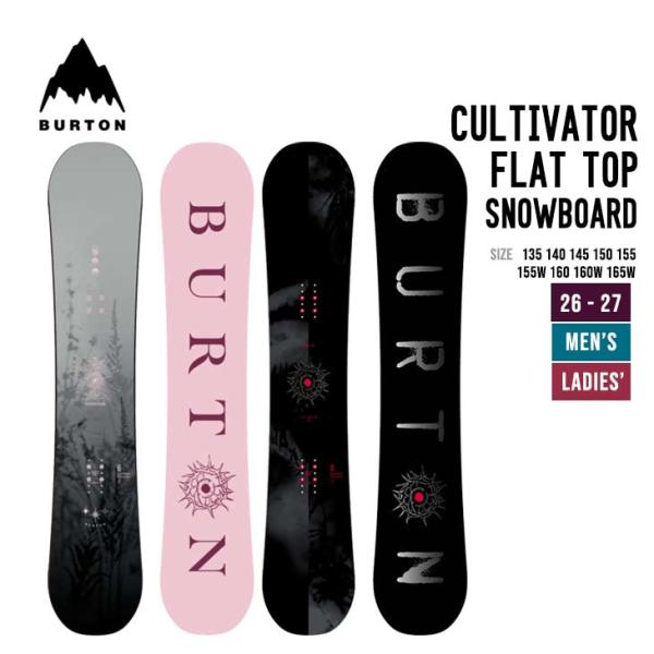 BURTON バートン 26-27  CULTIVATOR FLAT TOP SNOWBOARD ス...