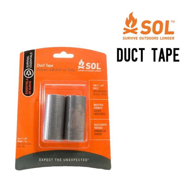 SOL エスオーエル DUCT TAPE ダクトテープ 粘着テープ 多用途 補修 アウトドア