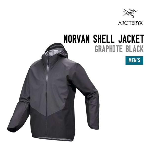 ARC'TERYX アークテリクス NORVAN SHELL JACKET MEN'S シェルジャケ...
