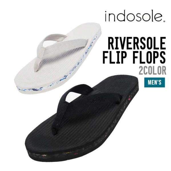 INDOSOLE インドソール Men's RIVERSOLE FLIP FLOPS メンズ サンダ...