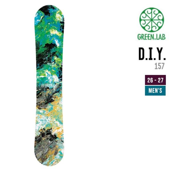 GREEN.LAB グリーンラボ 26-27 D.I.Y. 157 スノーボード
