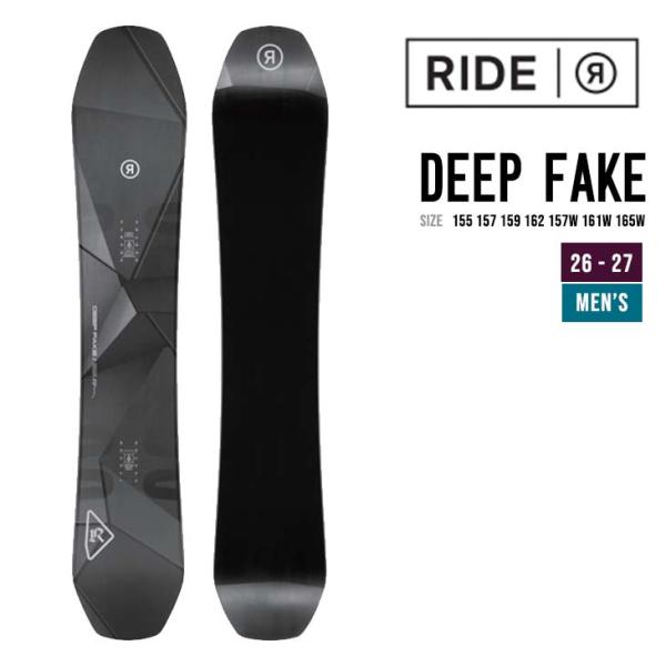 RIDE ライド 26-27  DEEP FAKE ディープフェイク スノーボード