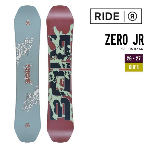 RIDE ライド 26-27  ZERO JR 135 ゼロジュニア スノーボード 子供用 キッズ