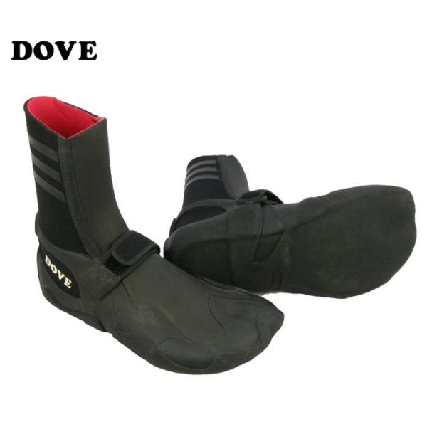 DOVE ダブ サーフ SURF ストラップブーツ 5mm Mサイズ：BLACK