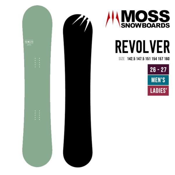 MOSS SNOWBOARD モス 26-27 REVOLVER リボルバー スノーボード2026 ...
