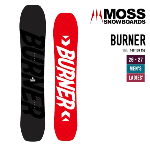 MOSS SNOWBOARD モス 26-27 BURNER バーナー スノーボード 2026 20...
