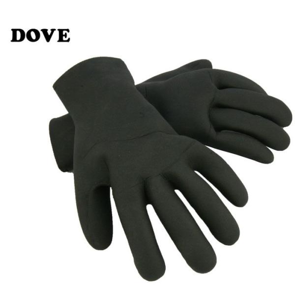 DOVE ダブ サーフ グローブ SURF GLOVE 1.5mm  Mサイズ：BLACK