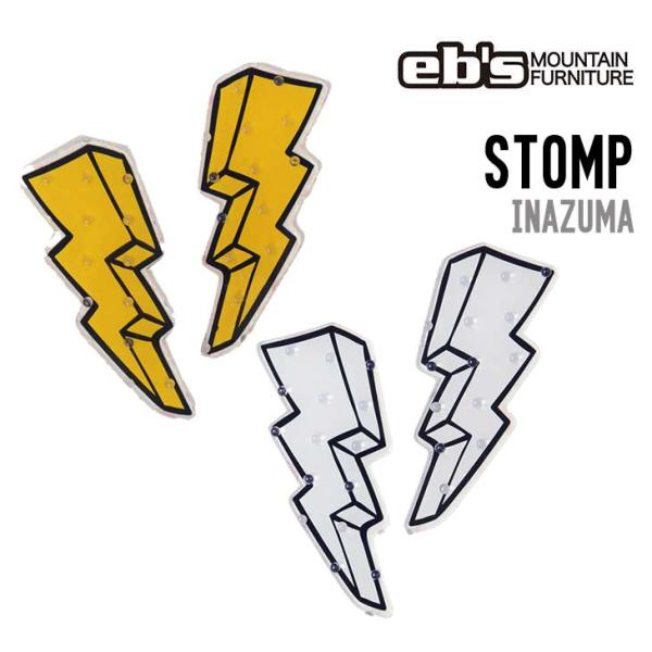 eb's エビス 26-27 STOMP INAZUMA デッキパッド スノボ スノーボード ストン...