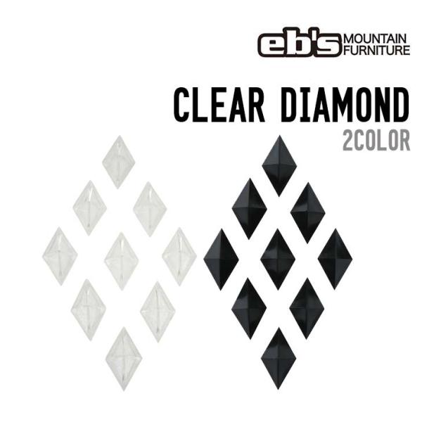 eb's エビス 26-27 CLEAR DIAMOND デッキパッド スノボ スノーボード クリア...
