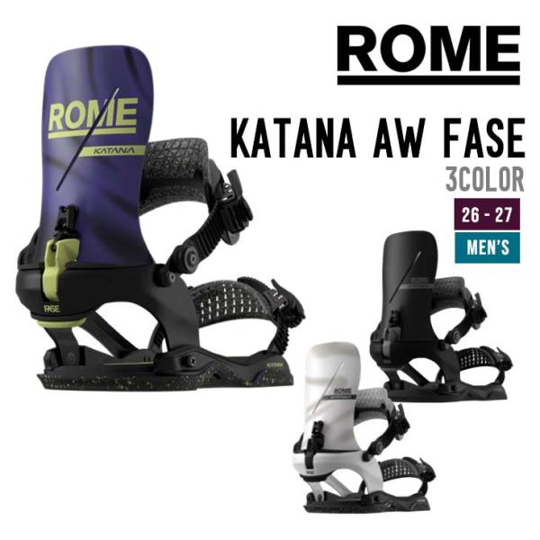 ROME ローム 26-27 KATANA AW FASE スノーボード ビンディング