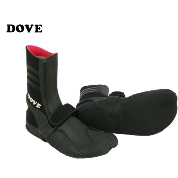 DOVE ダブ サーフ SURF ストラップブーツ 3mm ：BLACK