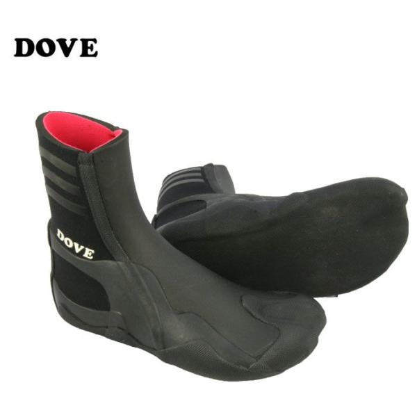 DOVE ダブ サーフ SURF ブーツ 5mm Lサイズ：BLACK