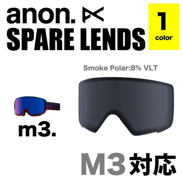 ANON アノン スペアレンズ ゴーグル メンズ M3