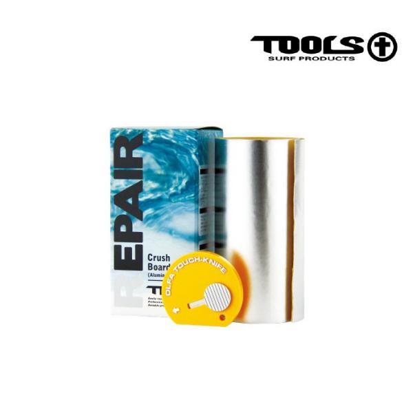 TOOLS ツールス クラッシュテープ CRUSH BOARD TAPE：アルミ 応急修理
