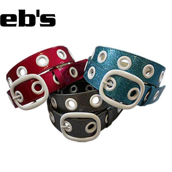 eb's エビス ベルト GLITTER RING BELT：全３色