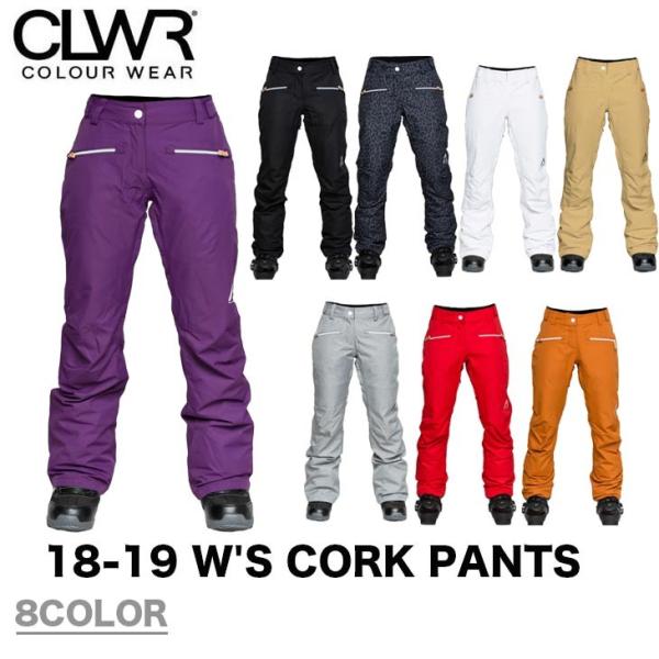 COLOUR WEAR カラー ウェア 18-19 W'S CORK PANTS スノーボード ウエ...