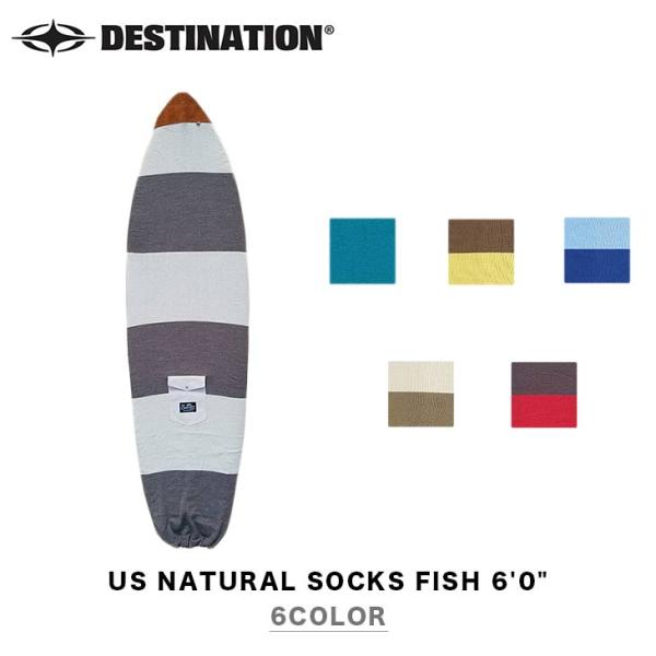 DESTINATION ディスティネーション US NATURAL SOCKS FISH 6'0" ...