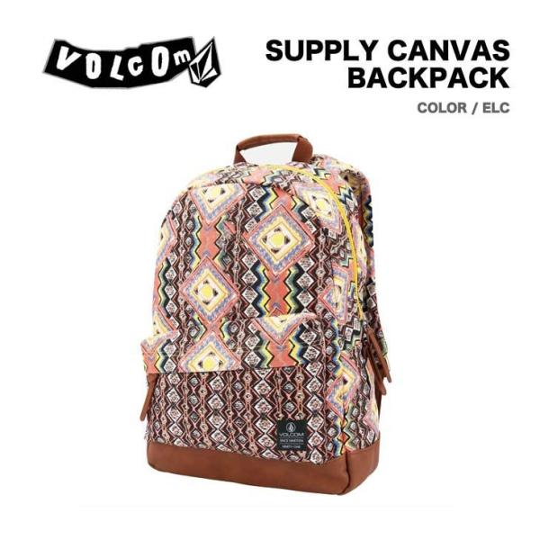 VOLCOM ボルコム SUPPLY CANVAS BACKPACK リュックサック バックパック ...