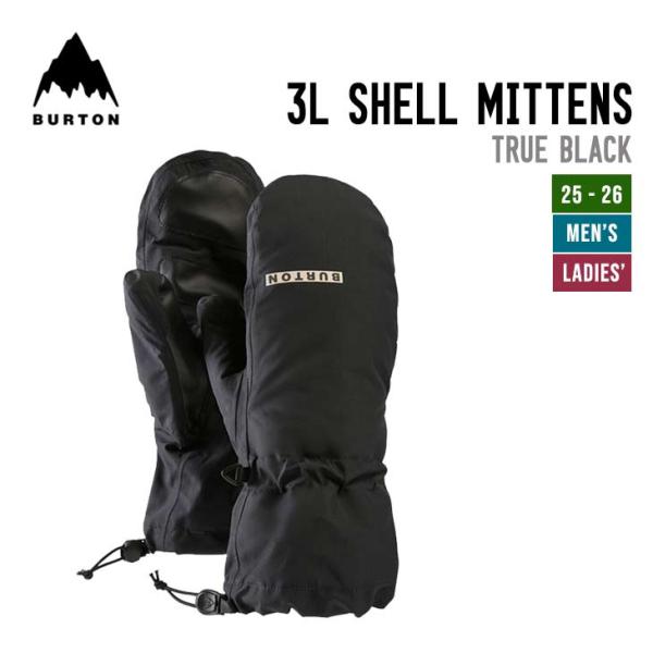 BURTON バートン 25-26 3L SHELL MITTENS 3L シェル ミトン スノーボ...