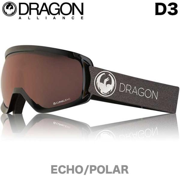 DRAGON ドラゴン 17-18 D3 ディースリー スノー ゴーグル