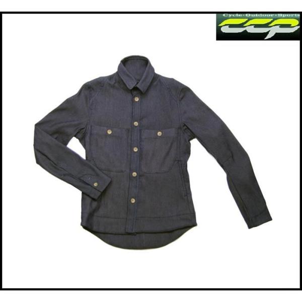CCP シーシーピー インディゴシャツジャケット JS-TA01 サイズS： INDIGO