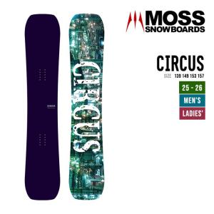 モススノーボードgamme moss モス 予約商品 25-26 MOSS BLACK ブラック スノーボード 138cm 143cm