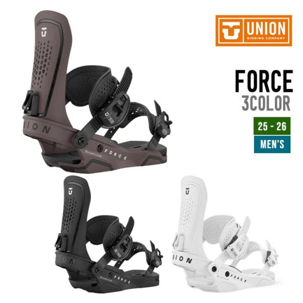 UNION ユニオン 25-26 FORCE フォース 2025-2026 スノーボード ビンディン...