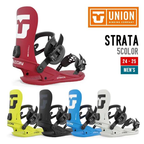 UNION ユニオン 24-25 STRATA ストラータ 2024-2025 スノーボード ビンデ...