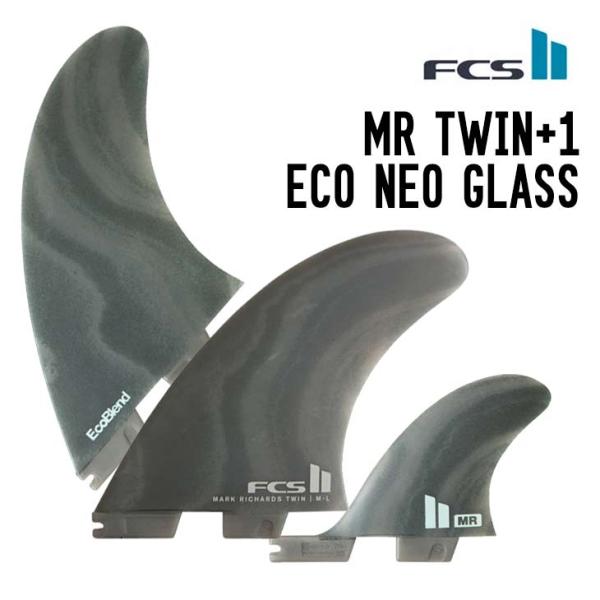 FCS II MARK RICHARDS TWIN + STABILISER FIN SET ECO...