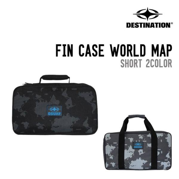 DESTINATION ディスティネーション FIN CASE WORLD MAP フィン ケース ...
