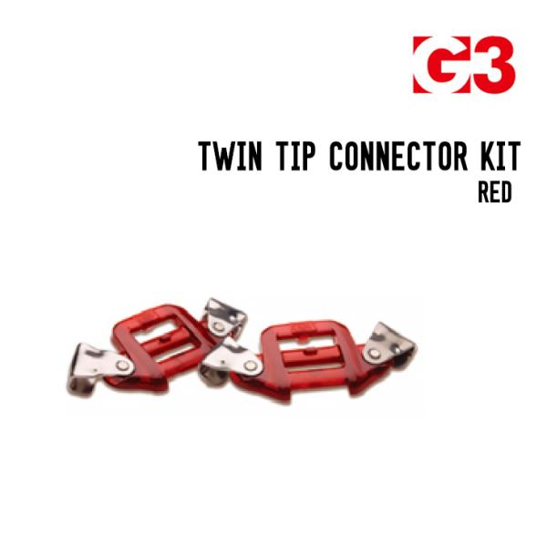 G3 ジースリー TWIN TIP CONNECTOR KIT ツインチップコネクターキット 左右ペ...