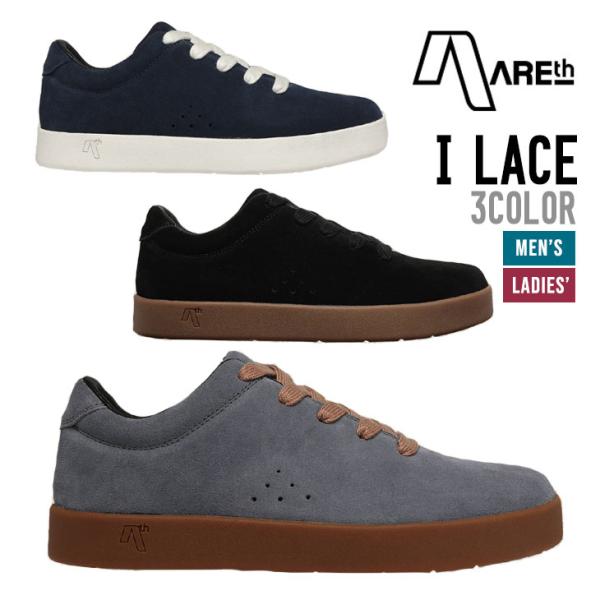 AREth アース I LACE ワン レース 正規品 スニーカー 靴 スケシュー ユニセックス