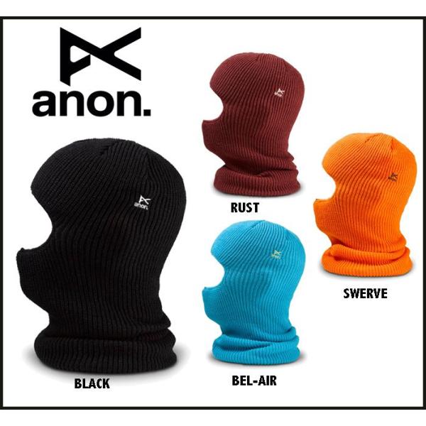 ANON アノン DUTCHMAN CLAVA バラクラバ フェイスマスク