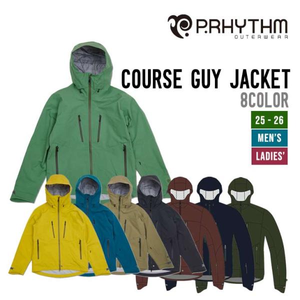 P.RHYTHM プリズム 25-26 COURSE GUY JACKET コース ガイ ジャケット...