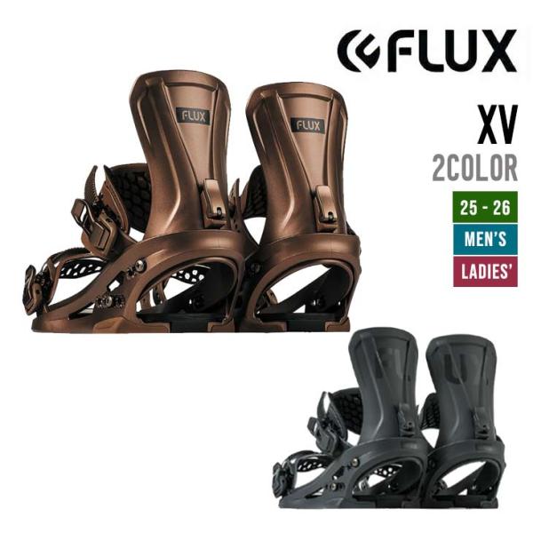 FLUX フラックス 25-26 XV エックスブイ スノーボード バインディング ユニセックス 2...