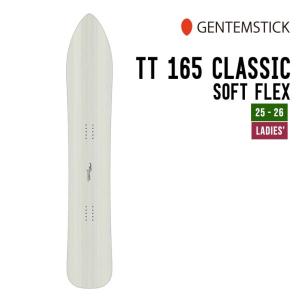 GENTEMSTICK ゲンテンスティック 24-25 TT 165 CLASSIC WOMEN FLEX ティーティー クラシック 早期予約｜sidecar