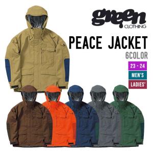 GREEN CLOTHING グリーンクロージング 23-24 PEACE JACKET ピース ジ...