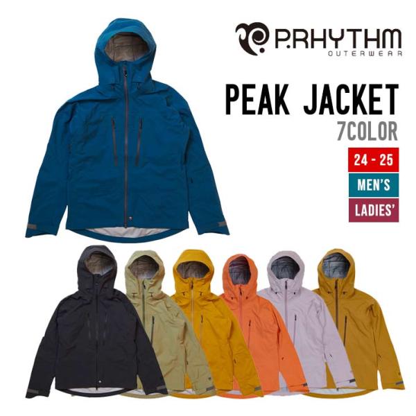 P.RHYTHM プリズム 24-25 PEAK JACKET ピーク ジャケット 2024-202...