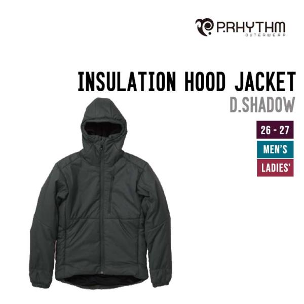P.RHYTHM プリズム 26-27 INSULATION HOOD JACKET スノーボードイ...