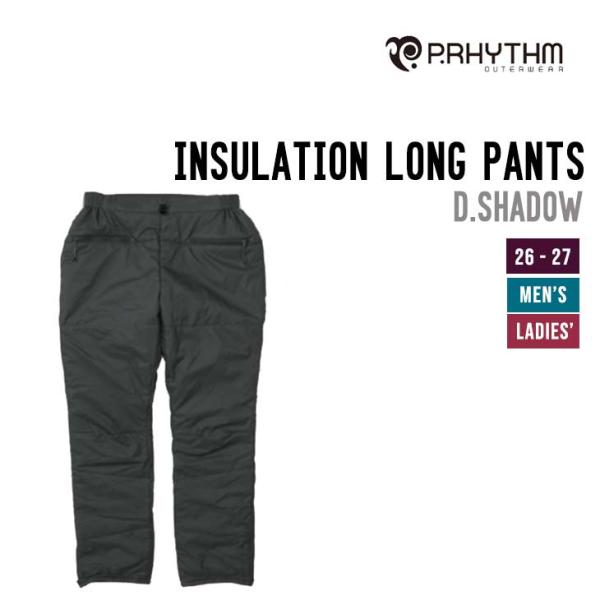 P.RHYTHM プリズム 26-27 INSULATION LONG PANTS スノーボードイン...