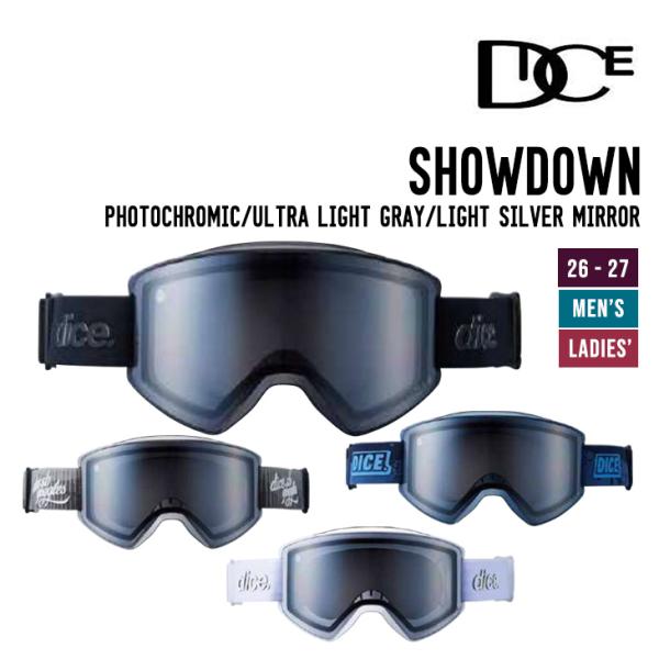 DICE ダイス 26-27 SHOWDOWN ショーダウン スノーボード ゴーグル Photoch...