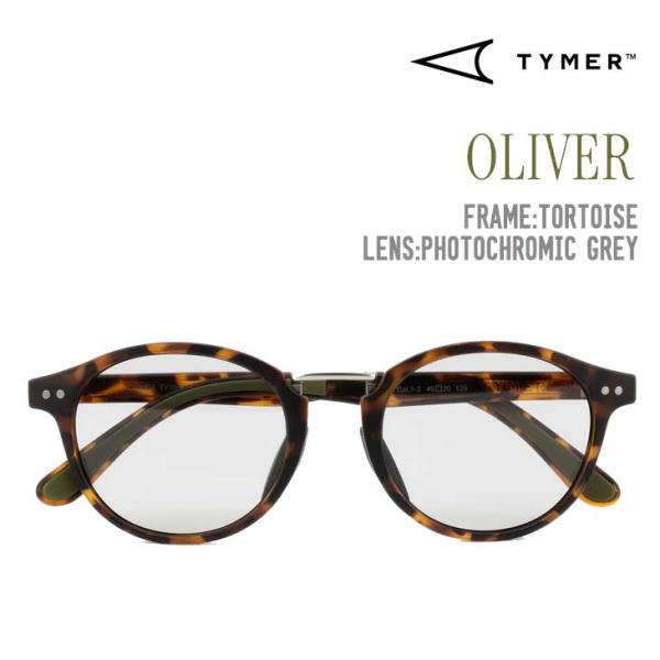 TYMER タイマー OLIVER サングラス Tortoise Photochromic Grey...