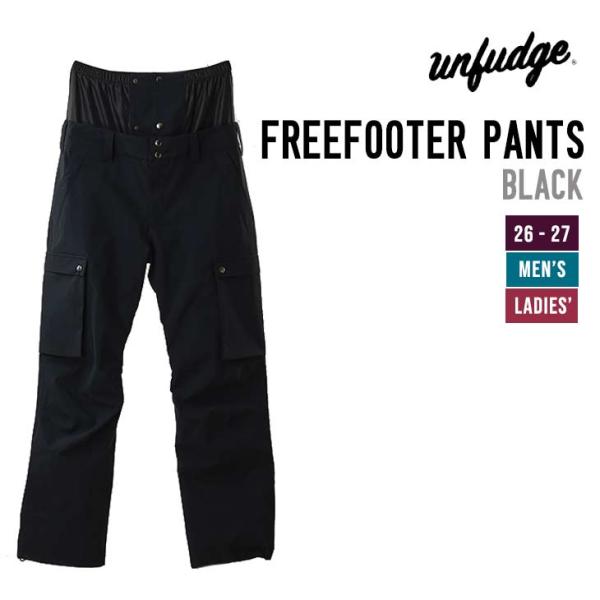 unfudge アンファッジ  26-27 FREEFOOTER PANTS スノーボード ウェア ...