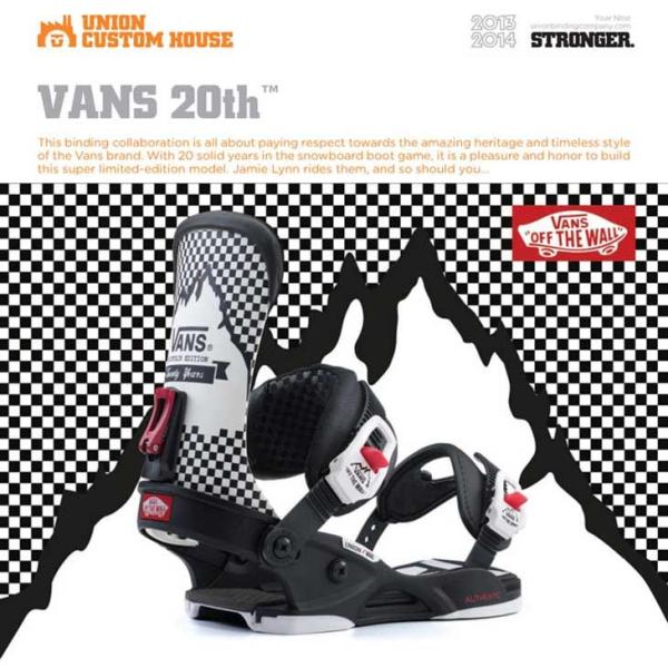 UNION BINDING ユニオン バインディング VANS20TH バンズ