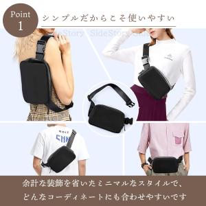 ボディバッグ ウエストポーチ ウエスト バッグ...の詳細画像1