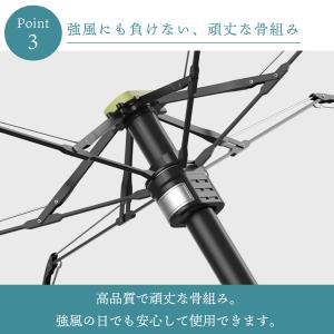 日傘 遮光 折りたたみ傘 ハードケース 晴雨兼...の詳細画像3