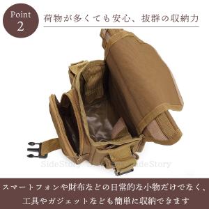 レッグバッグ レッグポーチ ボディバッグ ヒッ...の詳細画像2