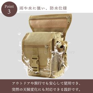 レッグバッグ レッグポーチ ボディバッグ ヒッ...の詳細画像3